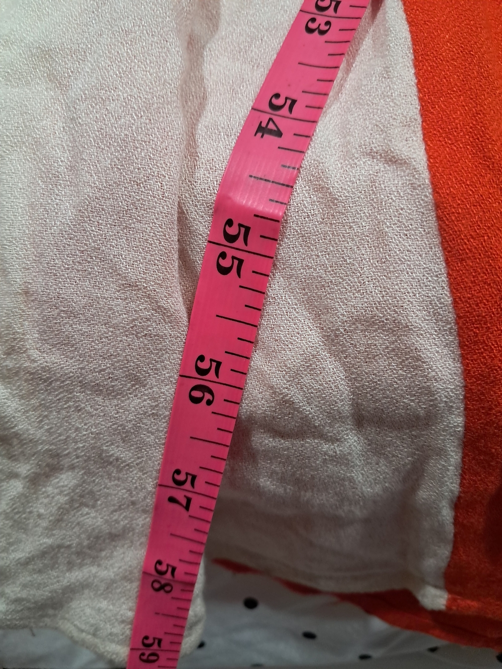 Ella Moss Orange and Cream Halter Maxi Dress Size:S - Picture 4 of 16